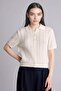 Regular Fit Polo Neck Openwork Sweater Sweater F7870Ax25Au - 3