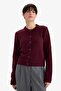 Basic Buttoned Soft Touch Soft Knitwear Cardigan E3654Ax25Wn - 3