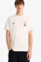 100% Cotton Regular Fit Crew Neck Printed Short Sleeve T-Shirt F9497Ax25Hs
