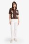 Regular Fit Polo Neck Knitwear Cardigan F7976Ax25Au - 4