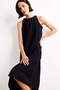 Crinkle Fabric Sleeveless Midi Dress G0664Ax25Sm - 5