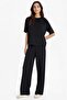 Straight Fit Flat Leg Modal Trousers F1028Ax25Au