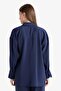 Relax Fit Modal Front Tie-Up Long Sleeve Shirt Tunic F1358Ax25Au - 6