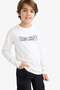 100% Cotton Dragon Ball Crew Neck Back Printed Long Sleeve T-Shirt Boy's F5092A825Au - 4