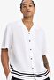 Quick Dry Oversize Wide Fit Crew Neck Back Printed Sportsman Short Sleeve T-Shirt E4126Ax25Sm - 4