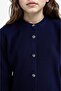 Crew Neck Buttoned Knitwear Cardigan Girls E7711A825Au - 4