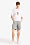 100% Cotton Boxy Fit Crew Neck Printed Short Sleeve T-Shirt F4534Ax25Hs - 2