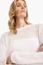 Regular Fit Long Sleeve Ecru Cotton Crew Neck Knitwear Sweater F7977Ax25Au - 4