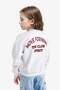 College Collar Back Printed Bomber Jacket Girls F3262A825Au