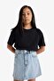 School 100% Cotton Relax Fit Crew Neck Short Sleeve School T-Shirt Girls E6493A825Au - 6