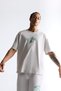 100% Cotton Nba Boston Celtics Oversized Wide Fit Crew Neck Back Printed Short Sleeve T-Shirt E586 - 3