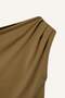 Slim Fit Slim Fit Asymmetrical Snap Body F7297Ax25Au - 4