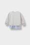 Crew Neck Printed Soft Fuzzy Inside School Sweatshirt Baby Girl F3751A525Au - 5