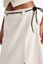 Regular Fit High Waist Linen Blend Midi Skirt F7350Ax25Au - 5