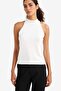 Fitted Halter Neck Knitwear Undershirt F7282Ax25Au - 3