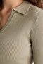 Slim Fit Slim Fit Polo Neck Knitwear Sweater X4929Az25Wn - 5