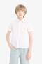 Okul 100% Cotton Poplin Short Sleeve Shirt Boys A4280A825Au - 4