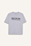 Boxy Fit Crew Neck Back Printed Short Sleeve T-Shirt F4541Ax25Hs - 7