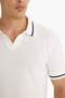 Regular Fit Polo Neck Bubble Short Sleeve T-Shirt F6265Ax25Sm - 5