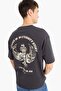 100% Cotton Boxy Fit Printed T-Shirt F1092Ax25Au