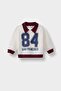 100% Cotton Baby Boy Shirt Collar Printed School Sweatshirt F4675A525Au - 3