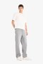 100% Cotton Baggy Fit Wide Leg Jean Washed Trousers F6670Ax25Sm - 2