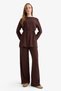100% Cotton Wide Leg Wide Loose Leg Pants F6368Ax25Au - 4