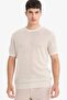 Standard Fit Crew Neck Knitwear Short Sleeve T-Shirt E3255Ax25Sm