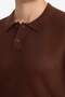Standard Fit Polo Collar Knitwear Short Sleeve T-Shirt C9582Ax25Sm - 5