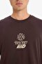 100% Cotton Initial D Boxy Fit Crew Neck Back Printed Short Sleeve T-Shirt F4291Ax25Sm - 6