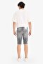 Slim Fit Slim Fit Jean Bermuda Shorts F4692Ax25Sm - 6