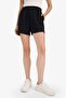 Regular Fit Elastic Waist Pocket Shorts F6776Ax25Hs - 4