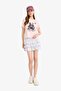 Normal Waist Flounce Combed Cotton Lined Mini Skirt F7179Ax25Sm - 2