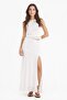 A-Line Regular Waist Slit Lace Midi Skirt F7066Ax25Sm - 2
