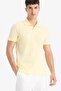 100% Cotton Slim Fit Polo T-Shirt E2633Ax25Sm
