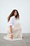 Afra X Defacto High Waist Lace Maxi Skirt F8063Ax25Sm - 4