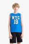 2-Piece Set Printed Athlete Shorts with Elastic Waistband for Boys E8825A825Hs - 4