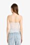 Slim Fit Strapless Lace Blouse F5166Ax25Sm - 6