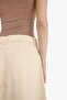 100% Cotton Regular Waist Short Leg Gabardine Bermuda Shorts F3133Ax25Hs - 8