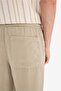Loose Fit Wide Leg Three-Pocket Wide Leg Summer Flowy Fabric Pants F1162Ax25Sm - 6