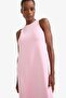 Ultra Soft Round Neck Modal Sleeveless Midi Dress F6186Ax25Sm - 6