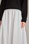 Balloon Maxi Skirt with Elastic Waist F7906Ax25Sm - 5