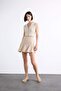 Linen Flounce Mini Skirt F7456Ax25Sm - 2