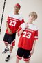 Oversize Wide Fit Crew Neck Color Block Printed Short Sleeve T-Shirt Boys F2413A825Hs