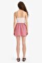 A-Line Checkered Regular Waist Seersucker Textured Mini Skirt F7155Ax25Sm - 8