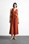 V Neck Button Sleeveless Maxi Dress F7453Ax25Hs - 3