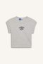 Nba Los Angeles Lakers Standard Fit Crew Neck Embroidery Print Ribbed Camisole Short Sleeve T-Shirt E38 - 7