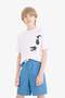 Crew Neck Printed Short Sleeve T-Shirt Boys E0173A825Hs - 8