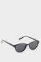 Round Black Plastic Frame Black Glass Polarized Sunglasses for Men Child F4450A8Ns
