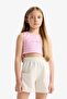 2-Piece Set Printed Sleeveless T-Shirt Shorts Girl Child E4758A825Hs - 4